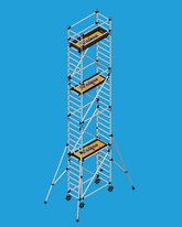 Fahrgerüst _ 10,20m/8,20m/9,20m( mit Ausleger inkl. 3 Luken )