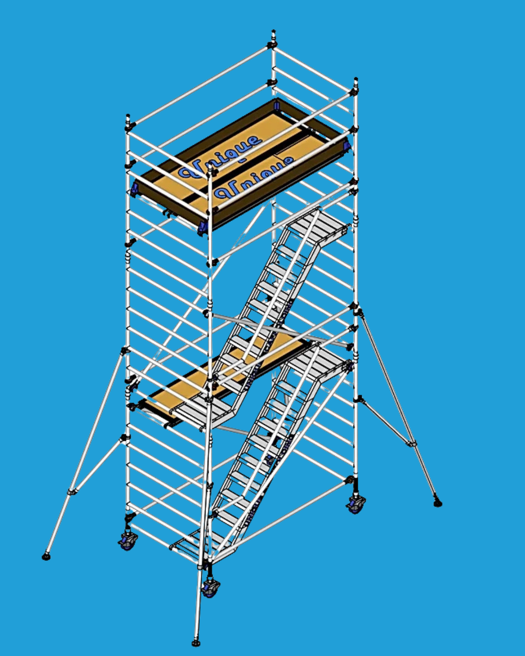 Fahrgerüst 7,20 m / 5,20 m / 6,20 m