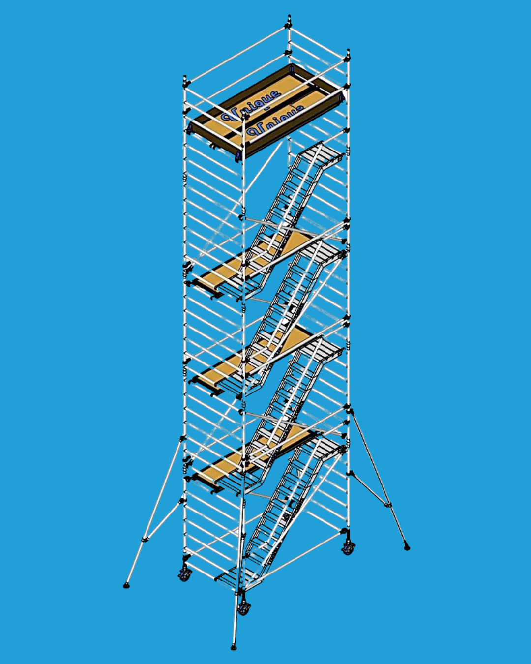 Treppenturm 11,20 m / 9,20 m / 10,20 m