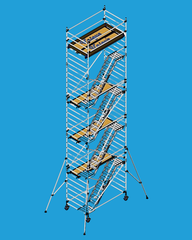 Treppenturm 11,20 m / 9,20 m / 10,20 m